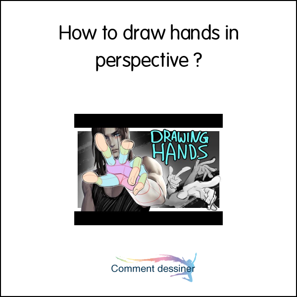 How to draw hands in perspective